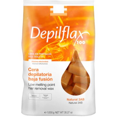 ACTIVESHOP DEPILFLAX Tvrdý depilační vosk 1 kg NATURAL