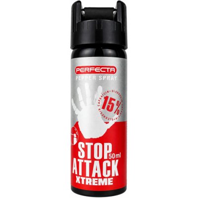 Umarex PERFECTA Stop Attack Xtreme 50 ml JET pepřový sprej 15 % OC – Zboží Mobilmania