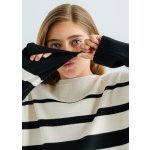 Mayoral svetr přes hlavu Pruhy černý – Zboží Dáma