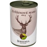 Bohemia Pet Food Zvěřinové maso ve vlastní šťávě 400 g – Hledejceny.cz