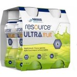 RESOURCE ULTRA FRUIT HIGH PROTEIN PŘÍCHUŤ JABLKO POR SOL 4X200ML – Hledejceny.cz