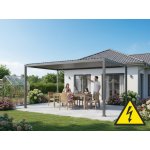 Lanit Plast hliníková bioklimatická pergola Premium Plus 4 x 3 m elektrická LG4092 – Sleviste.cz