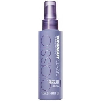 Toni & Guy Gel ve spreji pro vlnité vlasy (Spray Gel For Curls) 150 ml