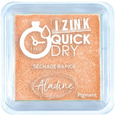 Aladine Razítkovací polštářek Izink Quick Dry pastelově oranžová – Sleviste.cz