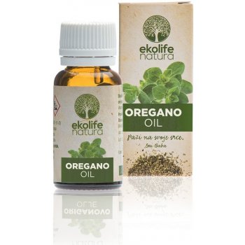 Ekolife Natura Divoké oregano Esenciální olej 10 ml