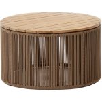 Kave Home Dandara 70 cm Béžový zahradní stolek – Hledejceny.cz