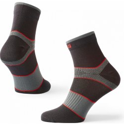 Zulu ponožky Sport Men černá/červená