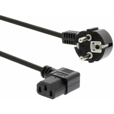 PREMIUMCORD napájecí kabel 230V 2m úhlový 90st, kpsp2-90, 2m – Zbozi.Blesk.cz