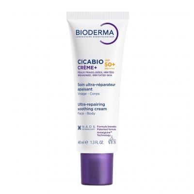 Bioderma Cicabio Crème+ SPF50+ Regenerační krém pro prevenci pigmentových skvrn 40 ml – Zboží Dáma