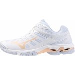 Mizuno WAVE VOLTAGE White / Peach Parfait / Halogen Blue – Zbozi.Blesk.cz