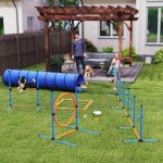 PawHut Sada pro výcvik psů v agility – Hledejceny.cz