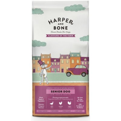 Harper and Bone Dog Senior Light 12 kg – Zboží Mobilmania