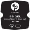 UV gel BIO nails BB FIBER WHITE jednofázový hypoalergenní gel 15 ml