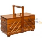 Kazeta na šití dřevená rozkládací střední – Hledejceny.cz