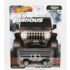 Sběratelský model Mattel hot wheels Jeep Gladiator Pick-up 2020 Fast & Furious Silver 1:64