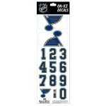 Sportstape ALL IN ONE HELMET DECALS - ST. LOUIS BLUES – Zbozi.Blesk.cz