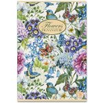 Pigna Školní sešit Nature Flowers A5 čistý mix motivů – Zboží Dáma