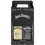 Jack Daniel's Duopack Honey 35% 0,35 l a Black 40% 0,35 l (karton) – Sleviste.cz