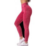 Nebbia Washed legíny s vysokým pasem LEGACY 777 red – Zboží Dáma