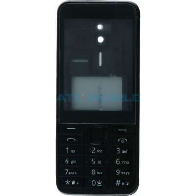 Kryt Nokia 230 přední + zadní + klávesnice černý – Zboží Živě