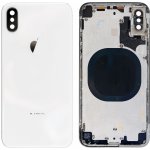 Kryt Apple iPhone X zadní stříbrný – Zboží Živě