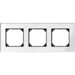 Schneider Electric MTN404319 Rámeček 3násobný M-Elegance Brilliant white – Hledejceny.cz