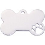 S4U Ocelová psí známka kost S PZ037 S – Zboží Dáma