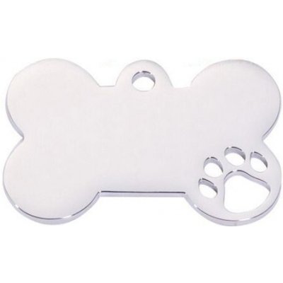 S4U Ocelová psí známka kost S PZ037 S – Zboží Dáma