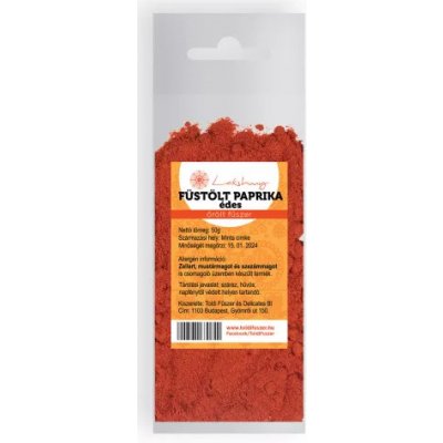 Lakshmi Paprika uzená sladká mletá 50 g – Zbozi.Blesk.cz