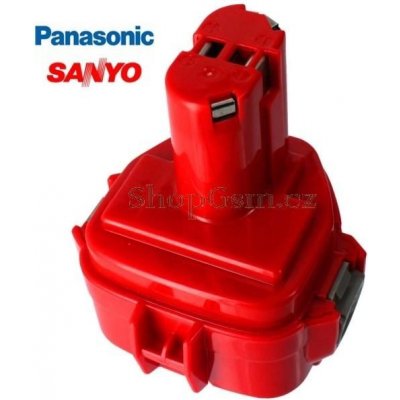 AEB Panasonic - Makita 1220, 1222, 1233, 1234, 1235, 1235F - 12V - 2500mAh - články Sanyo - neoriginální