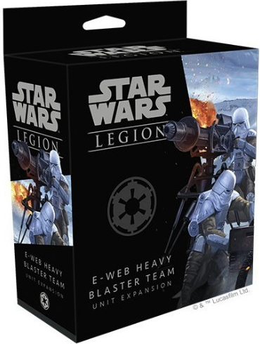 FFG Star Wars Legion E-Web Heavy Blaster Team Unit Expansion