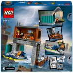 LEGO® City 60417 Policejní motorový člun a úkryt zlodějů – Zboží Živě