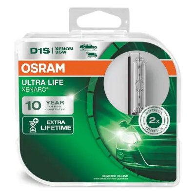 OSRAM XENONOVÁ VÝBOJKA XENARC D1S 66140ULT-HCB 35W PK32d-2 – Hledejceny.cz