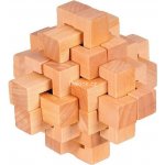 Dřevěný hlavolam krychle – Sleviste.cz