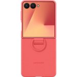 Samsung Z Flip7 Silikonový kryt s držákem na prst červený EF-PF766TREGWW – Zboží Živě