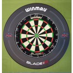 Winmau set DOUBLE - terč Blade 6 + okruží Black PDC – Zboží Mobilmania