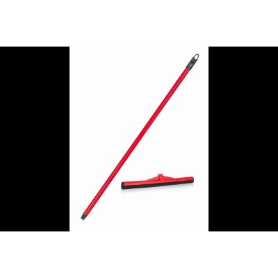 Brilanz Stěrka na podlahu s násadou ECONOMY 44 cm s italským závitem tyč 130 cm červená – HobbyKompas.cz
