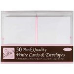 WEST DESIGN PRODUCTS LIMITED West Design A6 přání a obálky 50 ks (240 g/m2) bílé – Hledejceny.cz