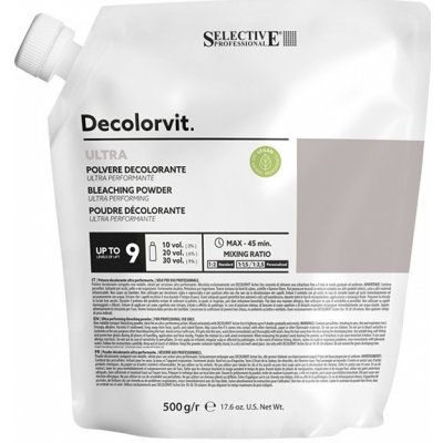 Selective Decolorvit ULTRA /NOVA/ melírovací prášek 500g – Zboží Mobilmania