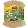 Drátěnka a houbička Fino Green Life houbička flexi 2ks