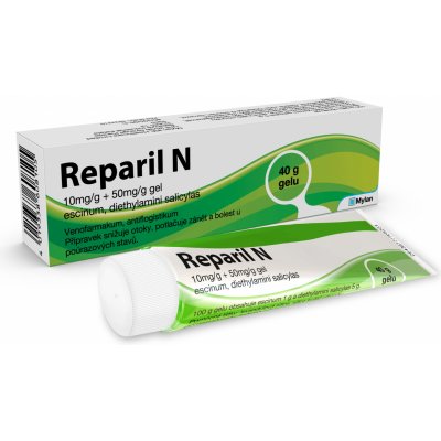 REPARIL - GEL N DRM 10MG/G+50MG/G GEL 40G I – Zbozi.Blesk.cz