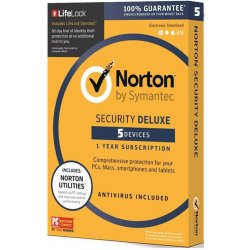 Norton Security Deluxe EU 5 lic. 1 rok (21366023)