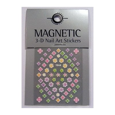 Magnetic Nail Samolepky na nehty 3D 485 – Zboží Mobilmania