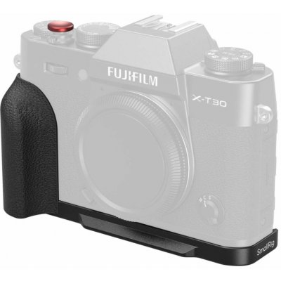 SmallRig L-Shaped Mount Plate with Silicone Handle for FUJIFILM X-T30 / X-T30 II / X-T30 III (Black) 5663 – Sleviste.cz