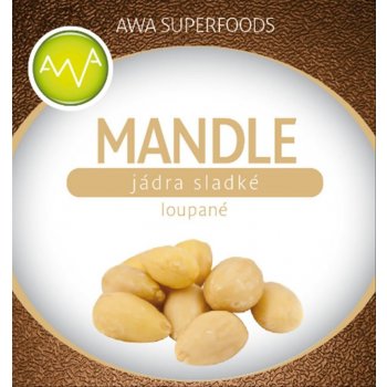 AWA Superfoods Mandle loupané 1000 g