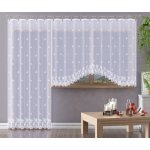 Hotová záclona Sabi bílá cena od - 300 x 140 cm – Hledejceny.cz