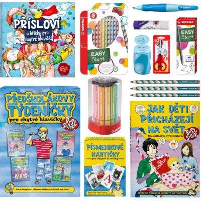 STABILO Balíček předškolní přípravy velká sada Pravák / Modrá – Hledejceny.cz