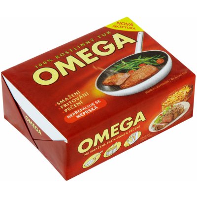 Omega rostlinný tuk ztužený 40 x 250 g – Zboží Dáma