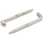INOX ART. 9084 Skoba s vrutem a drážkou, nerez A2 Varianta: Skoba s vrutem a drážkou, nerez A2 5,2X65 – Hledejceny.cz