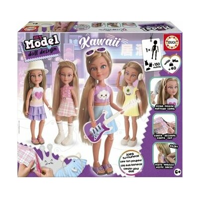 EDUCA Kreativní sada My Model Doll Design: Kawaai – Hledejceny.cz